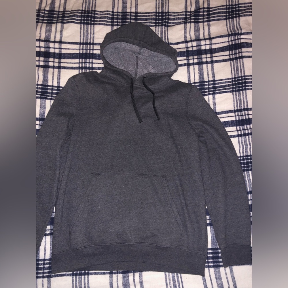 Mens medium dark gray hoodie